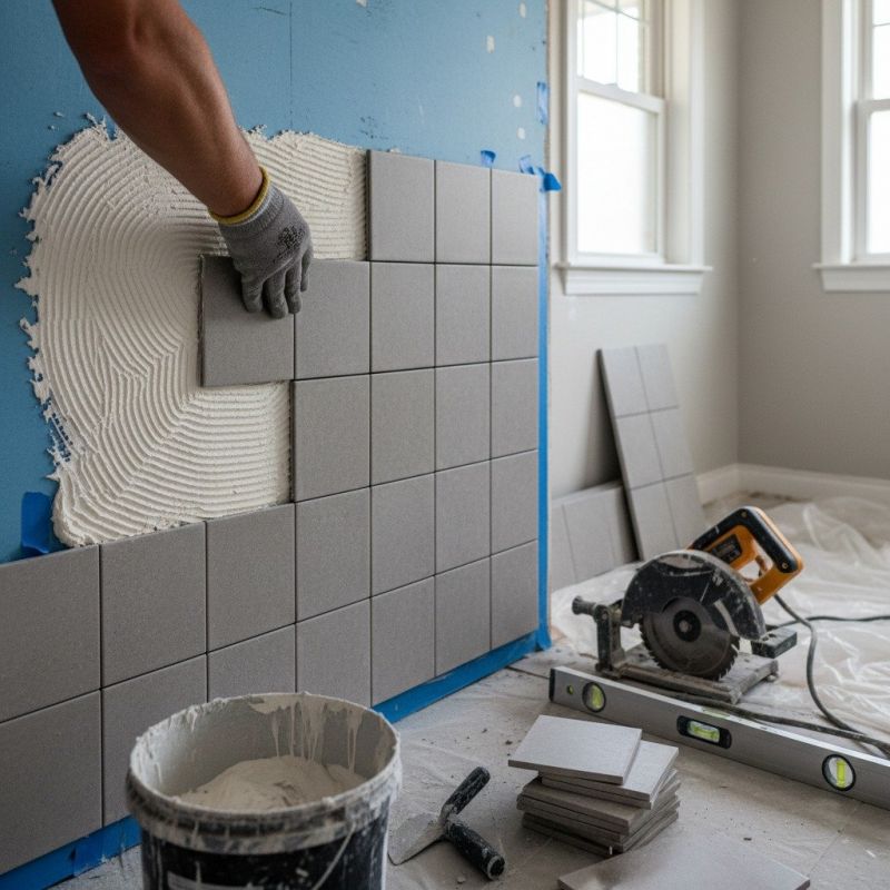 Tile Shower Floor Installation in Longmont, CO